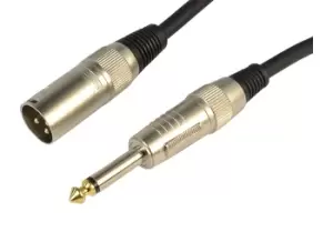 Image of Cobra 1/4" Mono Jack to Male XLR Leads, 6m