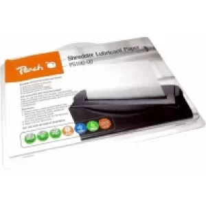 Image of Peach PS100-00/ 510470 Shredder Lubricant Paper (12 Pack)
