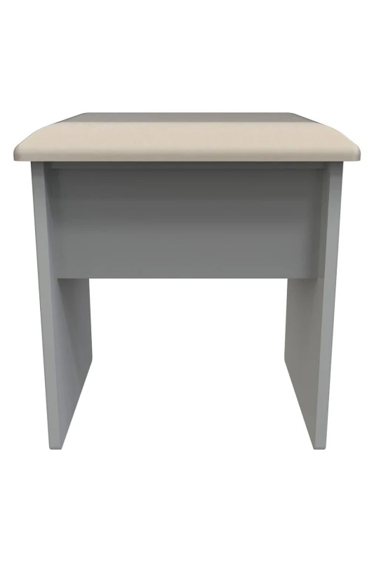 Image of Heddon Stool In Dusk Grey (Ready Assembled)