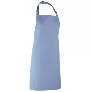 Image of Premier 'colours' Bib Apron / Workwear (pack Of 2) (one Size, Mid Blue)