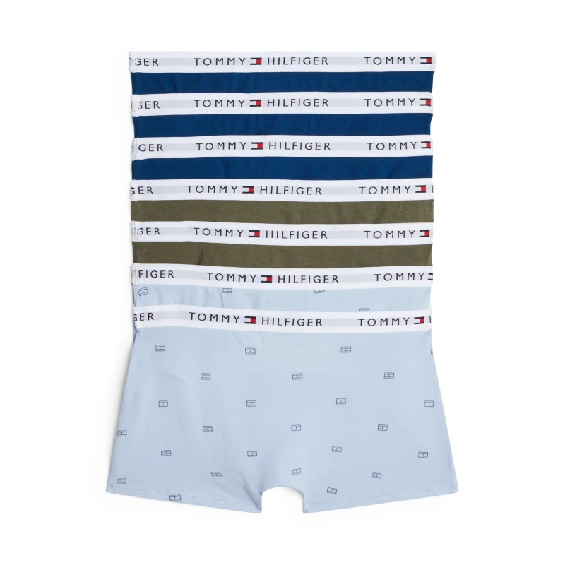 Image of Tommy Hilfiger 7 PK TRUNK PRINT Trunks 8-10Y Multi 43183499175