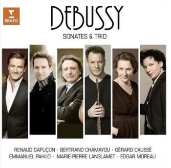 Image of Debussy Sonatas & Trio by Claude Debussy CD Album