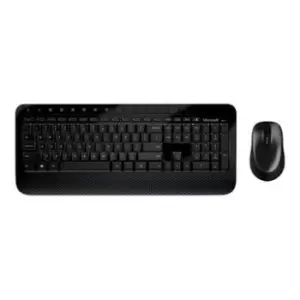 Image of Microsoft Wireless Desktop 2000 Keyboard and Mouse Set - Black