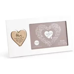 Image of Said with Sentiment 7074 Mum Photo Frame