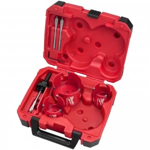 Image of Milwaukee 7 Piece Big Hawg Hole Saw Set