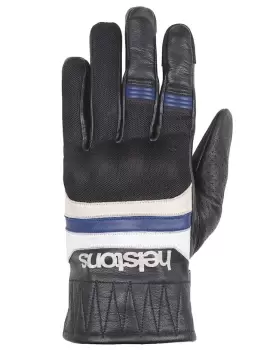Image of Helstons Bull Air Summer Leather Mesh Black Blue Beige White Gloves T9