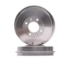 Image of TRW Brake Drum PEUGEOT,CITROEN DB4096 424724,91509908,95600003 Rear Brakes,Drum Brake 424724