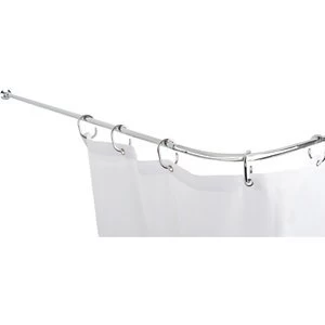 Image of Croydex Fineline Modular 4 Way Shower Rod System
