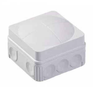 Image of Wiska Combi 108/5 20A Grey IP66 Weatherproof Junction Adaptable Box Enclosure With 5 Way Connector