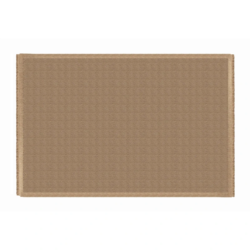 Image of Arthouse Jute Effect Herringbone 200 x 290cm Rug Neutral unisex 200x290cm