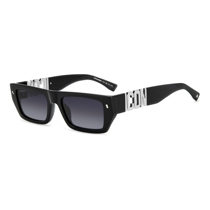 Image of DSquared2 Dsquare Rec Flat Top - Black Male Mens
