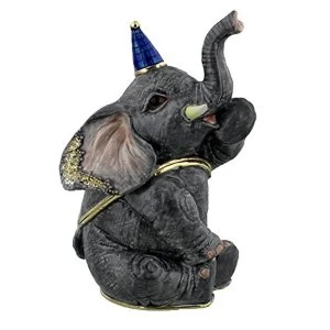 Image of Treasured Trinkets - Sitting Elephant with Party Hat