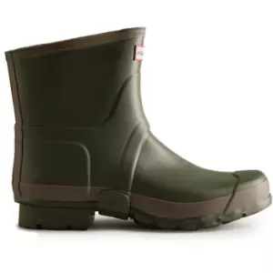 Image of Hunter Mens Gardener Short Waterproof Wellington Boots UK Size 8 (EU 42)