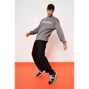 Image of I Saw It First Charcoal Worldwide International Hoodie - Grey