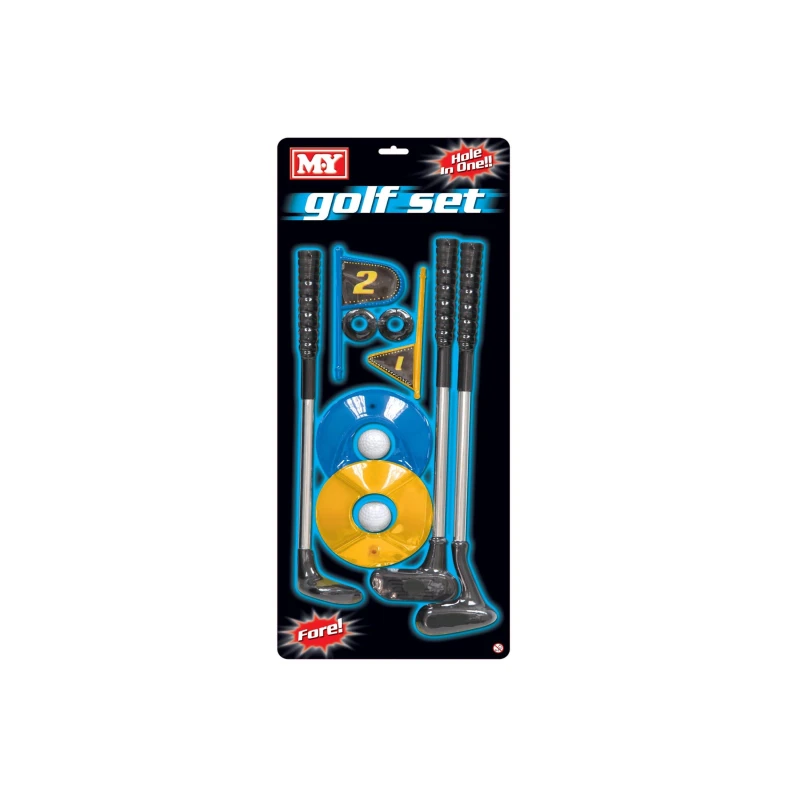 Image of Kandytoys Childs Junior Golf Toy Set Garden Games One Size Multi 41343199000