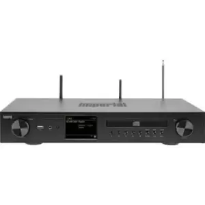 Image of Imperial DABMAN i550CD Network stereo receiver 2x42 W Black Bluetooth , DAB+, Internet radio , USB, WiFi