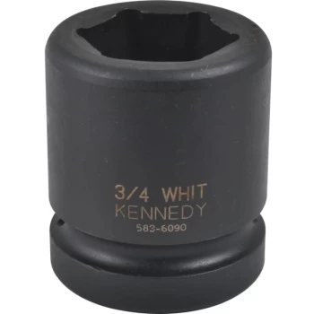 Image of 1-1/4' Whit Impact Socket 1 Sq Dr - Kennedy