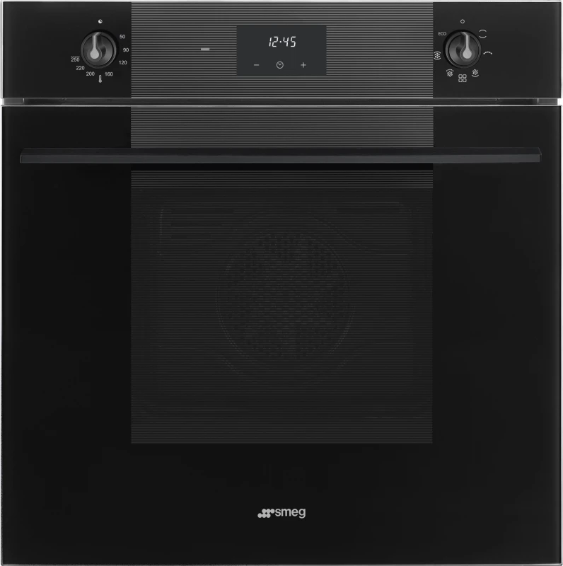 Image of Smeg Linea SF6100VB3 Built In Electric Single Oven - Black - A Rated, Black