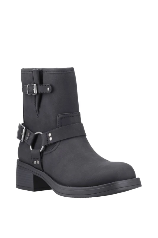 Image of Rocket Dog Nino Black Biker Boots
