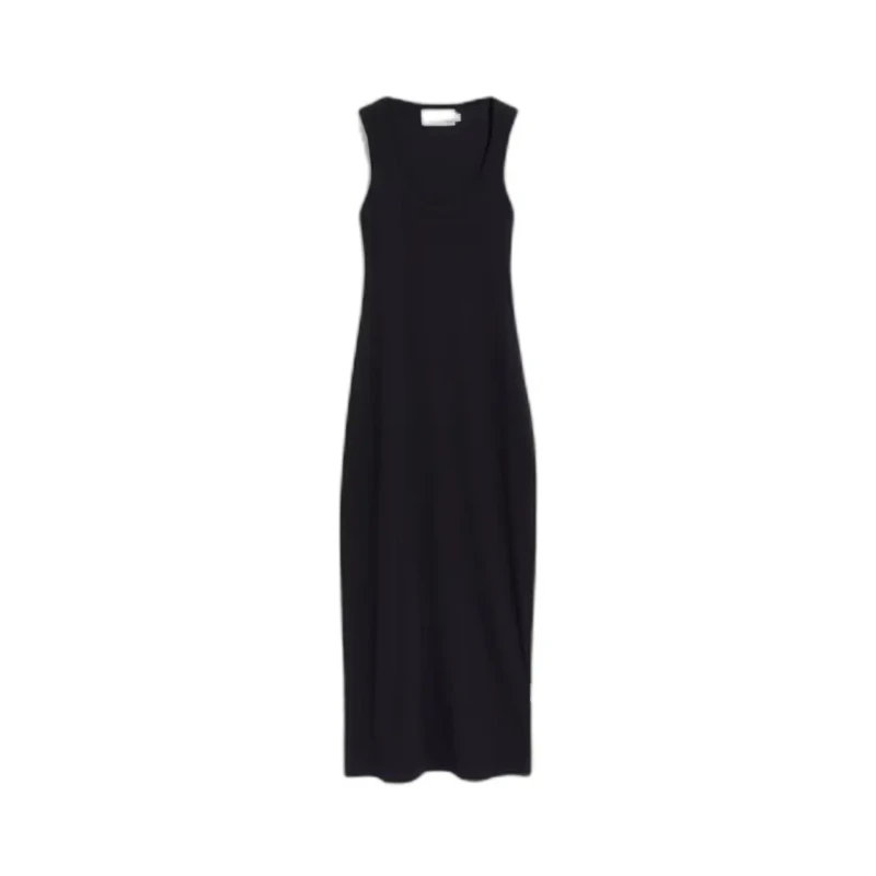 Image of ARMEDANGELS Womens jersey dress ARMEDANGELS Goldaa Noir Female S