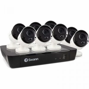 Image of Swann 8 Camera 8 Channel 5MP Super HD NVR Security System with 2TB HDD