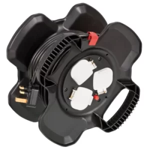 Image of Brennenstuhl 1169723150 Rubber Cable Reel 15m H05VV-F3G1.6