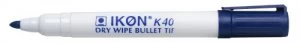 Image of Value Dry Wipe Marker Bullet Tip Blue (PK10)