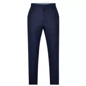 Image of Ted Baker Gradient Check Trousers - Blue