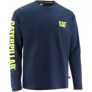 Image of Caterpillar Mens Trademark Logo Cotton T Shirt Medium