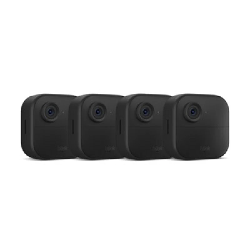 Image of Blink Outdoor 4 Black Smart Battery-Powered Ip Camera, Pack Of 4