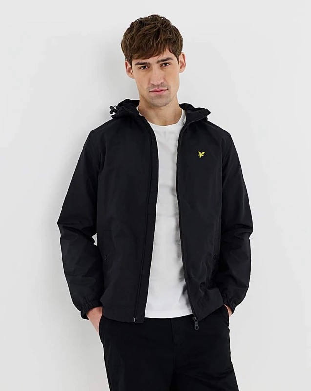 Image of Lyle and Scott Zip Through Jacket - Black M