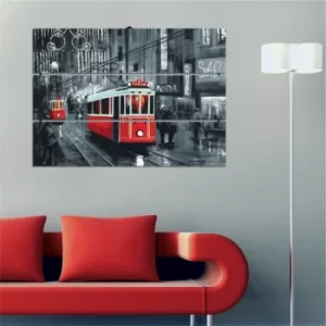 Image of PY3 Multicolor Decorative MDF Painting (3 Pieces)