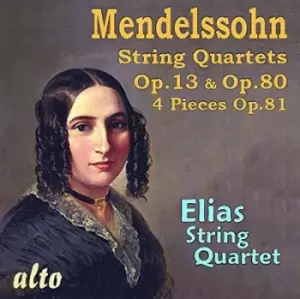 Image of Felix Mendelssohn - Mendelssohn: String Quartets, Op. 13 & Op. 80/4 Pieces, Op. 81 CD Album - Used