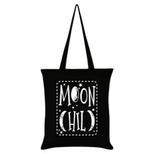Image of Grindstore Moon Child Tote Bag (One Size) (Black)