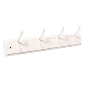 Image of BQ White Zinc alloy Hook rail
