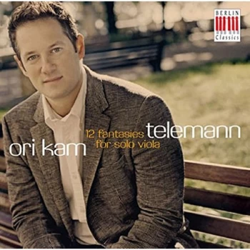 Image of Ori Kam - Telemann: 12 Fantasies for Solo Viola CD