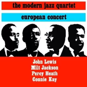 Image of European concert by The Modern Jazz Quartet CD Album