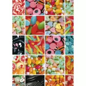 Image of Fablon Sticky Back Plastic - Sweets - 450mm x 2m