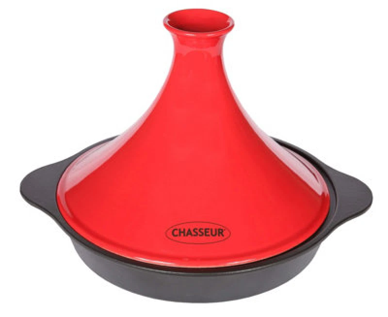 Image of Chasseur 30Cm Tagine In Chilli Red Colour