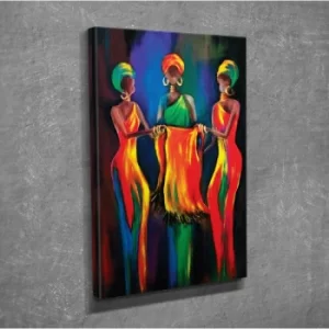 Image of DC360 Multicolor Decorative Canvas Painting