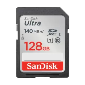 Image of SanDisk Ultra SDXC UHS-I Card - 128GB - SDSDUNB-128G-GN6IN