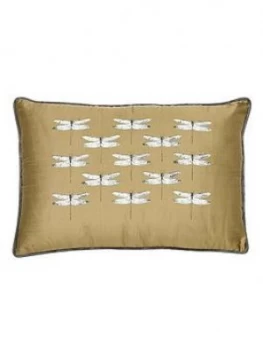 Image of Harlequin Demoiselle Silk Cushion