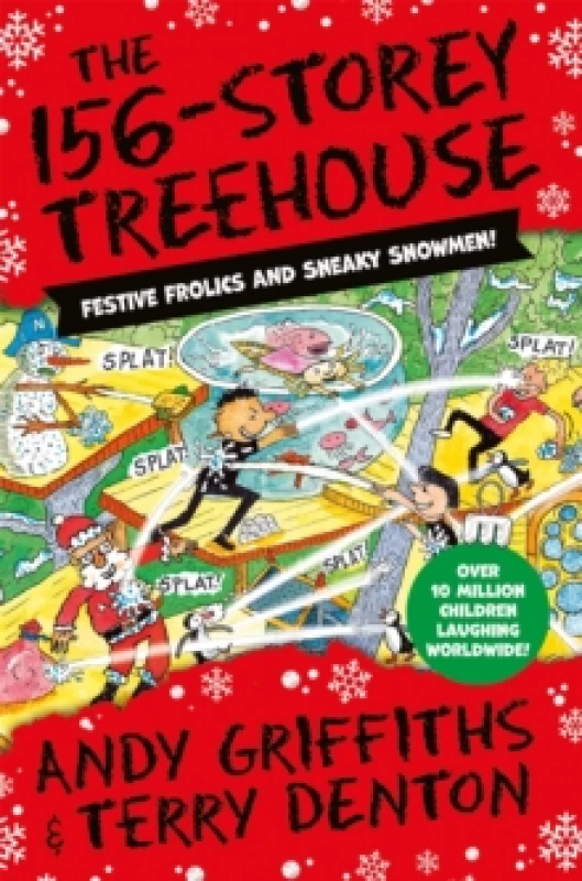 Image of The 156-Storey Treehouse : Festive Frolics and Sneaky Snowmen! Paperback / softback