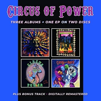 Image of Circus Of Power - Circus of Power/Vices/Magic & Madness/Live at the Ritz CD