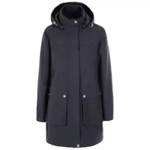 Image of Trespass Womens/Ladies Lyrics Jacket (XXS) (Navy)