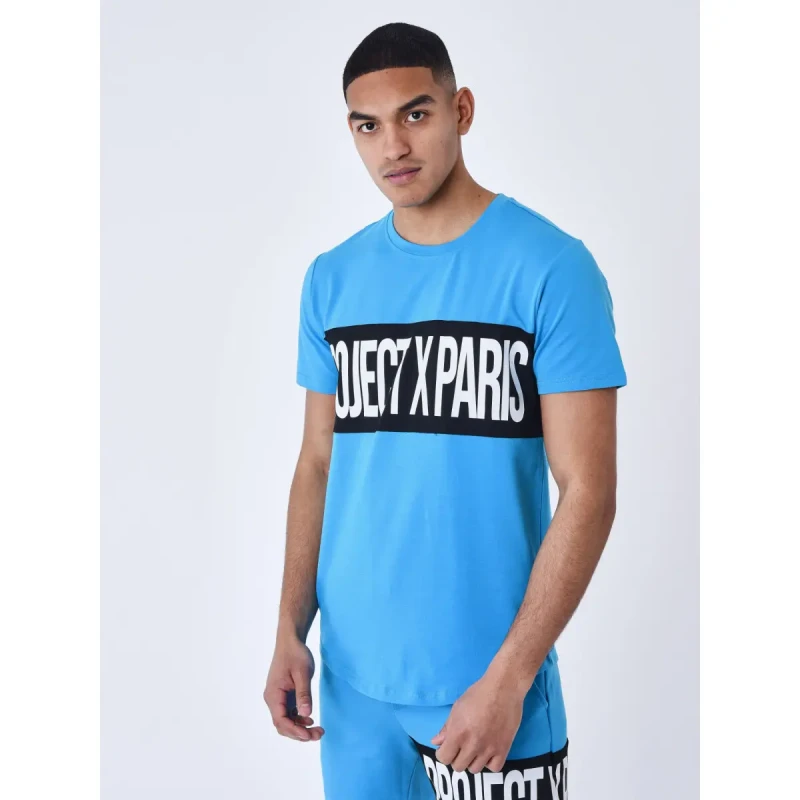 Image of Project X Paris T-Shirt Project X Paris Bleu Male S