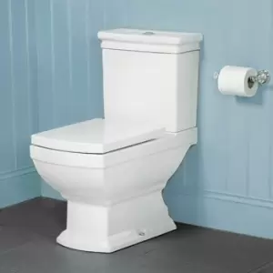 Image of Close Coupled Toilet with Soft Close Seat - Line