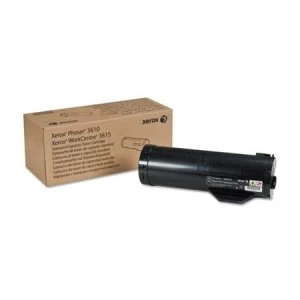 Image of Xerox 106R02720 Black Laser Toner Ink Cartridge