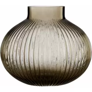 Image of Premier Housewares Brown Nullah Glass Vase