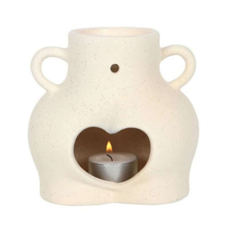 Image of Cream Speckle Bum Oil Burner